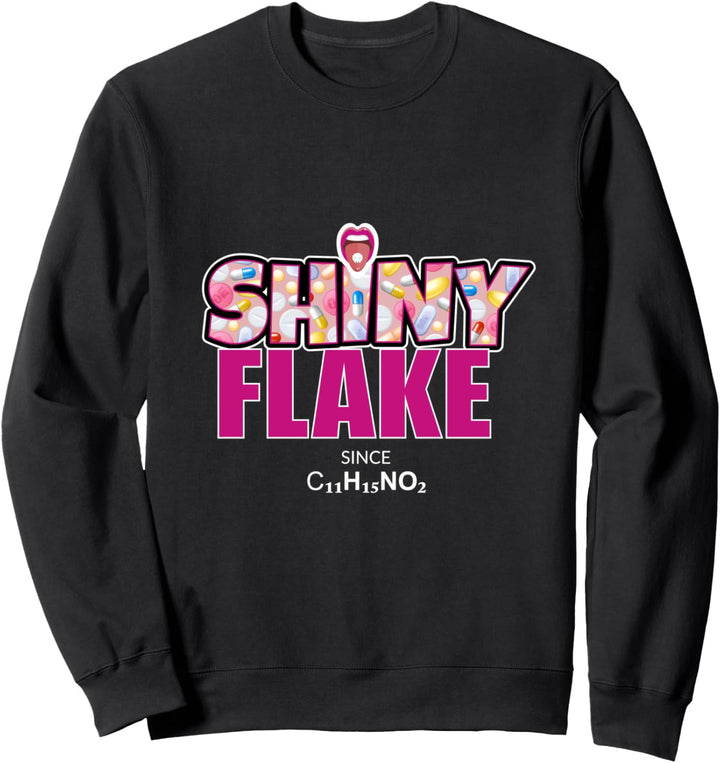 Shiny Flake design party extasy Sweatshirt