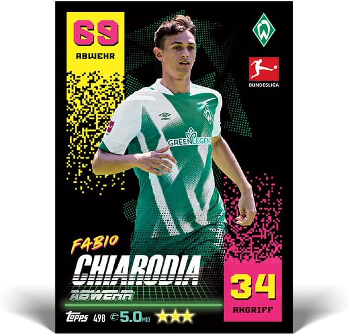 Topps Bundesliga Match Attax Extra 2023, Fussballkarten Display Box, Display Box