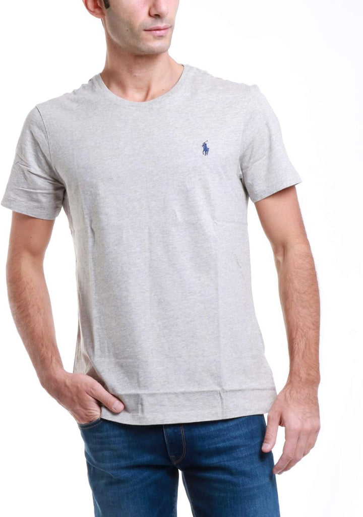 POLO RALPH LAUREN Herren Tee-Shirts T-Shirt XL Grau (Grey Heather A0004), XL Grau (Grey Heather A000