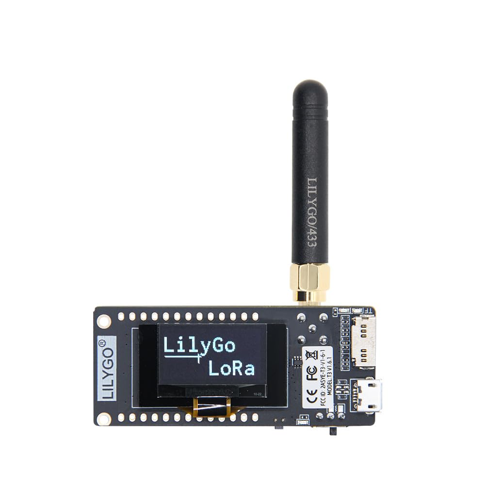 LILYGO TTGO Lora OLED 0,96 Zoll SD-Karte WiFi BLE Entwicklungsplatine ESP-32 Paxcounter Modul SMA Me