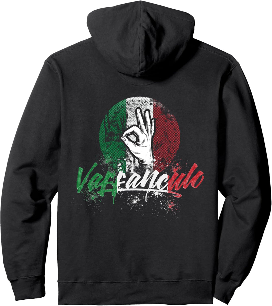 Vaffanculo Lustiger Italienischer Spruch Aus Italien Pullover Hoodie