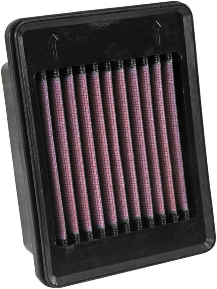 K&N YA-3215 Motorrad Luftfilter, Rot