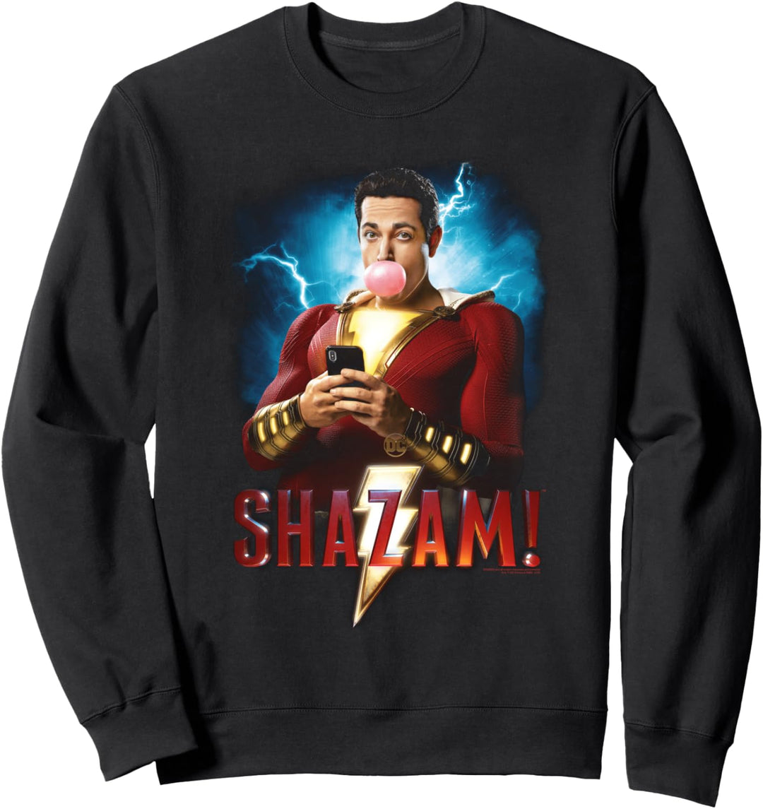 Shazam Movie Poster Sweatshirt