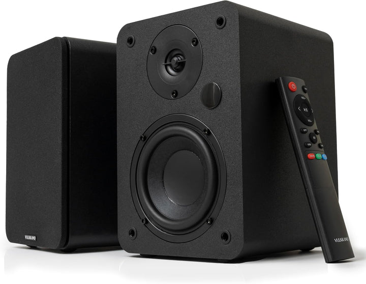VULKKANO A4 ARC Aktivlautsprecher mit 4" Woofer, Bluetooth 5.0, HDMI ARC, Optica, RCA, USB, mit Subw