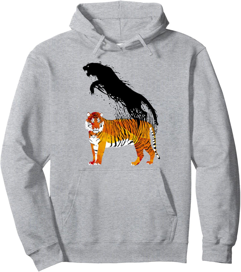 Tintensprung Tiger Pullover Hoodie