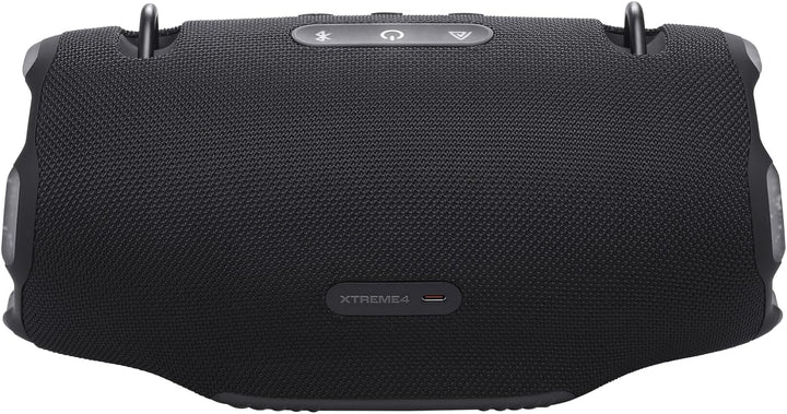 JBL Xtreme 4 Musikbox in Schwarz – Tragbare Bluetooth-Lautsprecher-Box mit tiefem Bass, KI-Sound-Boo