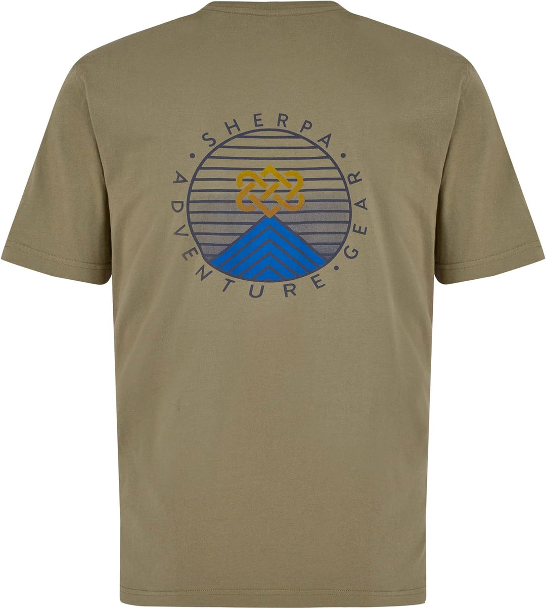 Sherpa Summit Tee Men M Sage, M Sage