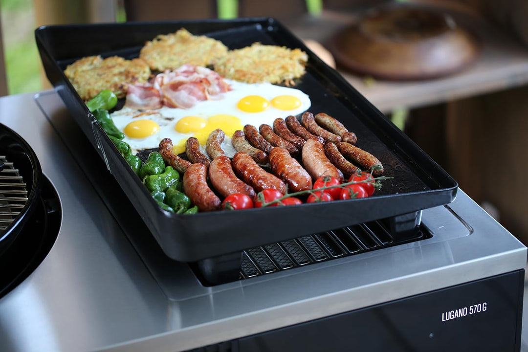 Outdoorchef Plancha für Blazing/Cooking Zone - kompatibel mit Lugano EVO II/Arosa