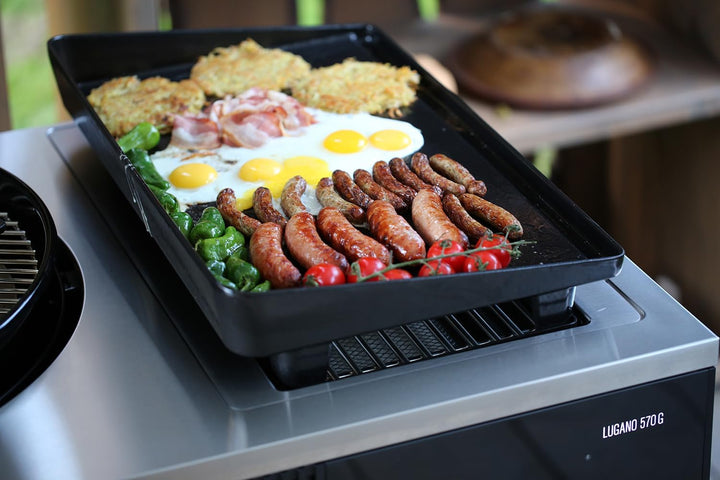 Outdoorchef Plancha für Blazing/Cooking Zone - kompatibel mit Lugano EVO II/Arosa