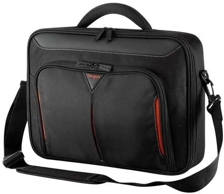 Targus Classic+ Clamshell Laptoptasche 15,6 Zoll, robuste Umhängetasche mit Sicherheitsriemen für No