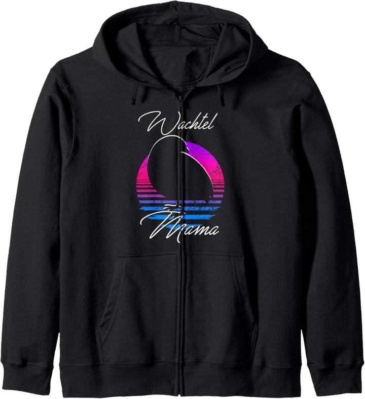 Wachtel Mama Spruch für Wachtelhalterin Wachtel Geschenk Kapuzenjacke