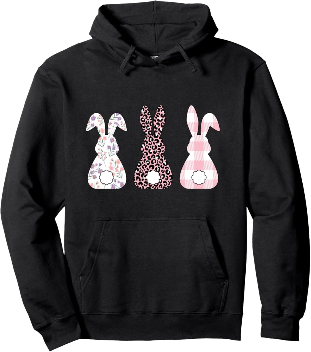 Frohe Ostern Süsse Osterhasen Kaninchen Oster Hase Pullover Hoodie