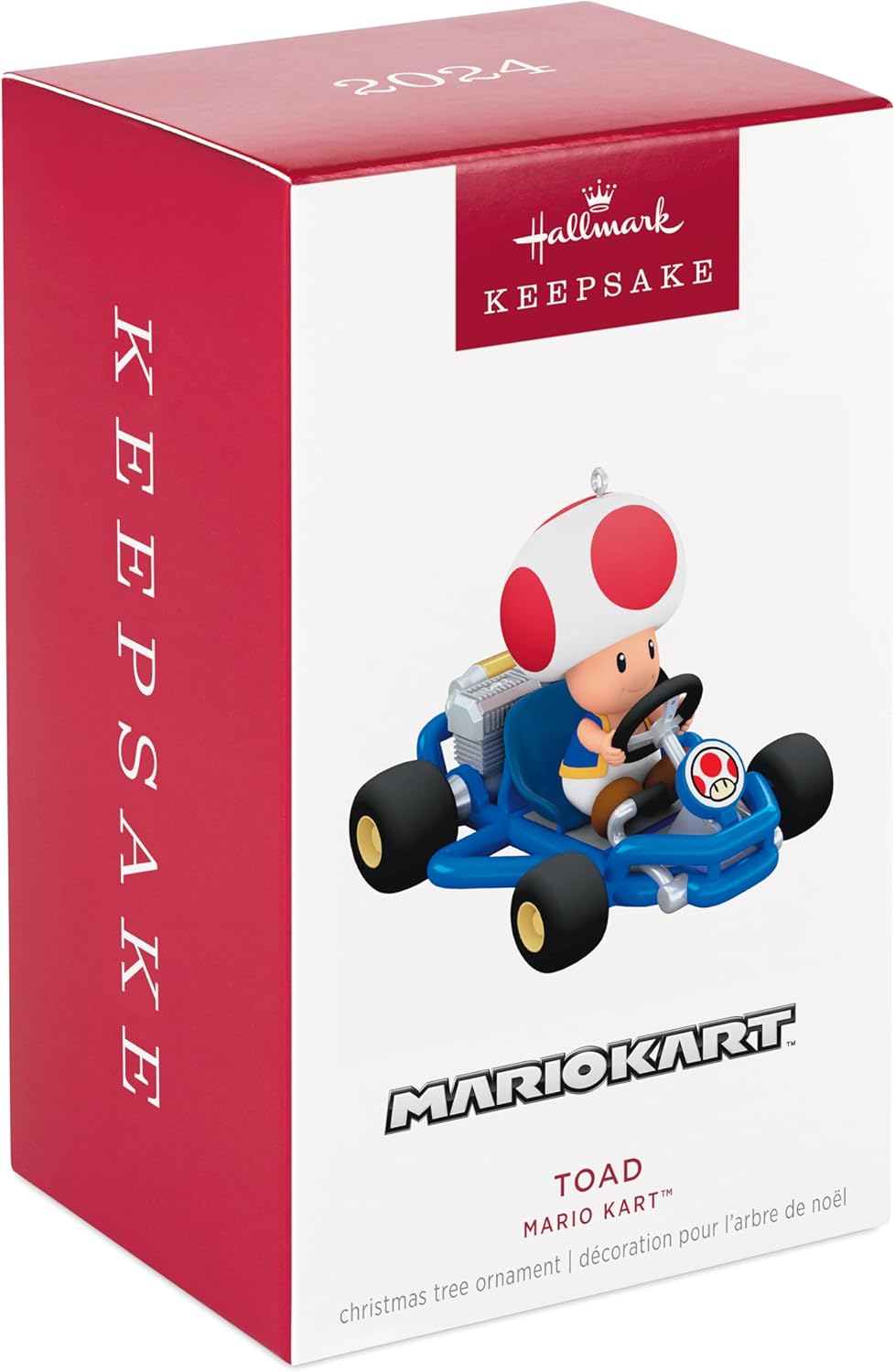 Hallmark Mario Kart Kröte Andenken Ornament Super Mario Baumschmuck Harz Hängende Ornament Weihnacht
