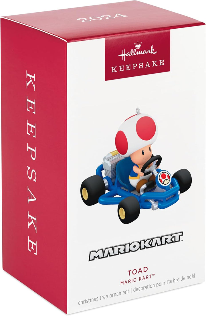 Hallmark Mario Kart Kröte Andenken Ornament Super Mario Baumschmuck Harz Hängende Ornament Weihnacht