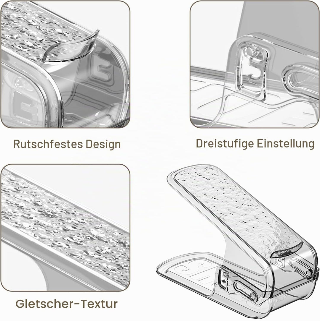 Dokeno 8 Stück Schuhstapler, Schuhorganizer, Schuhaufbewahrung Platzsparend, Schuh Organizer, Einste