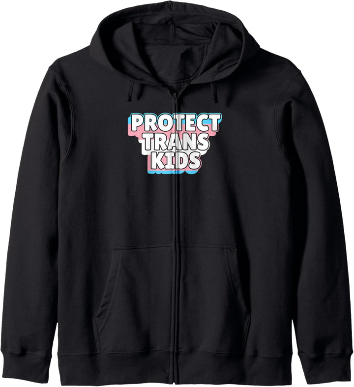 Trans Pride - Schütze Trans-Kinder Kapuzenjacke