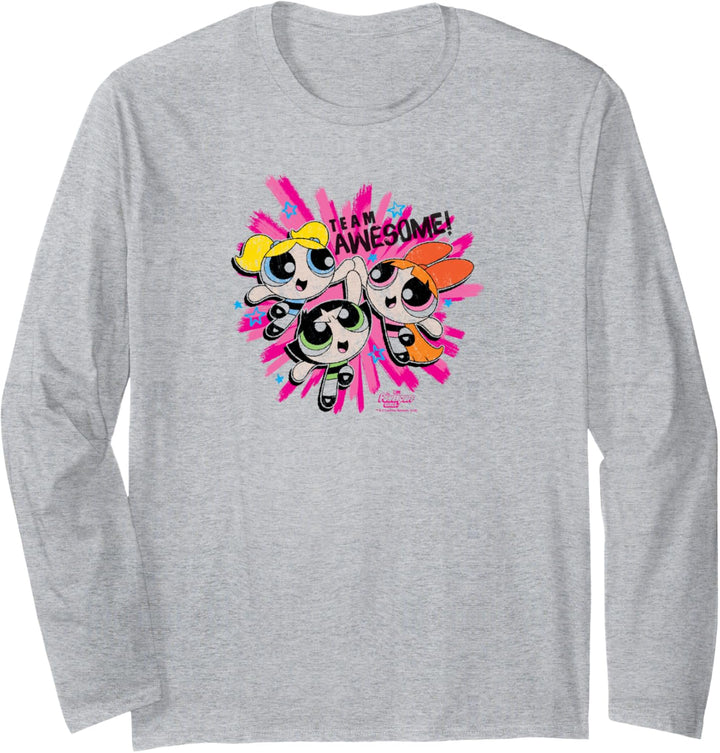 The Powerpuff Girls Team Awesome Langarmshirt