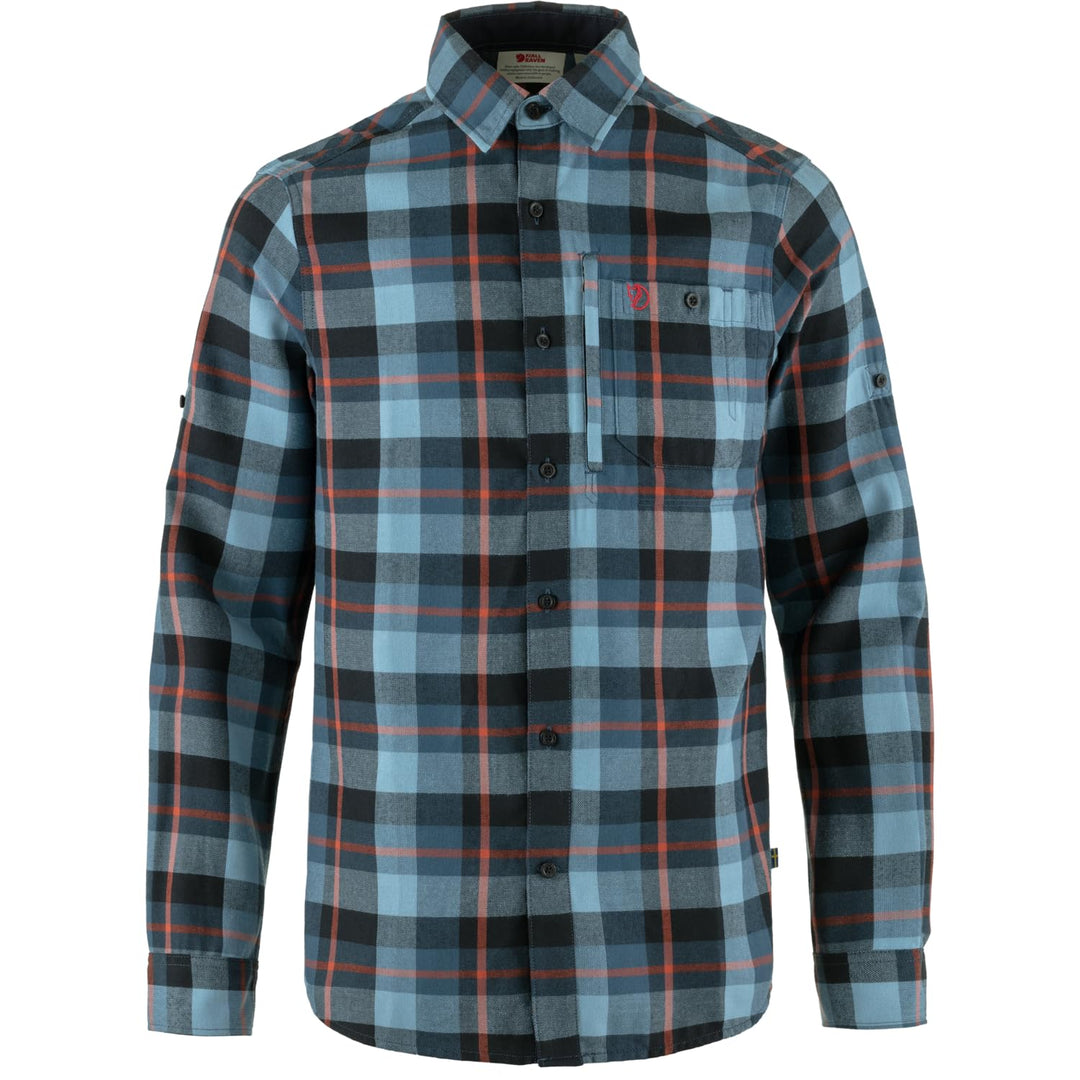 FJALLRAVEN Herren Fjällglim Shirt Hemd S Indigo Blue-dawn Blue, S Indigo Blue-dawn Blue