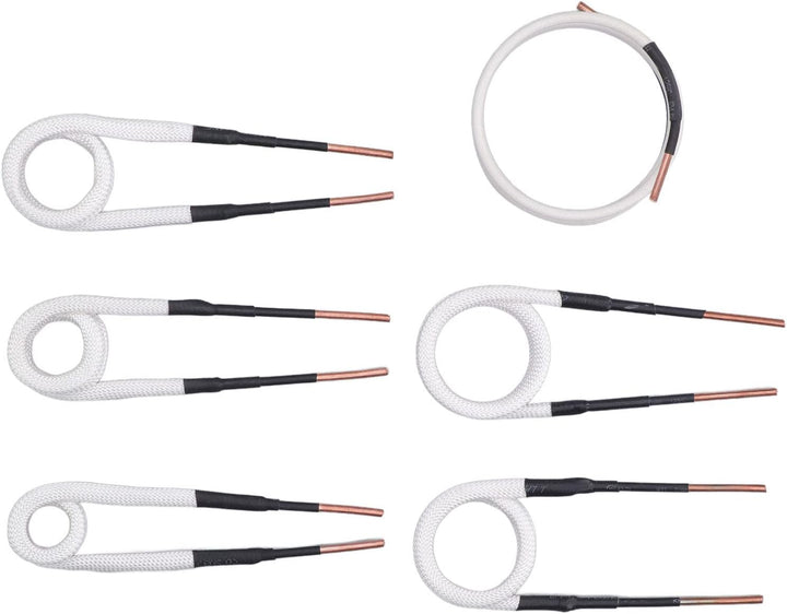 6 Stück Induktionsspule 3 Mm Messingkern 20 25 30 35 40 Mm Freiformende Induktionsheizdrähte Indukti