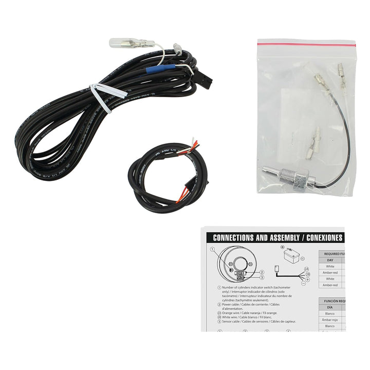 RSP "Depo Type" LED-Wassertemperaturanzeige, elektrisch, 52 mm