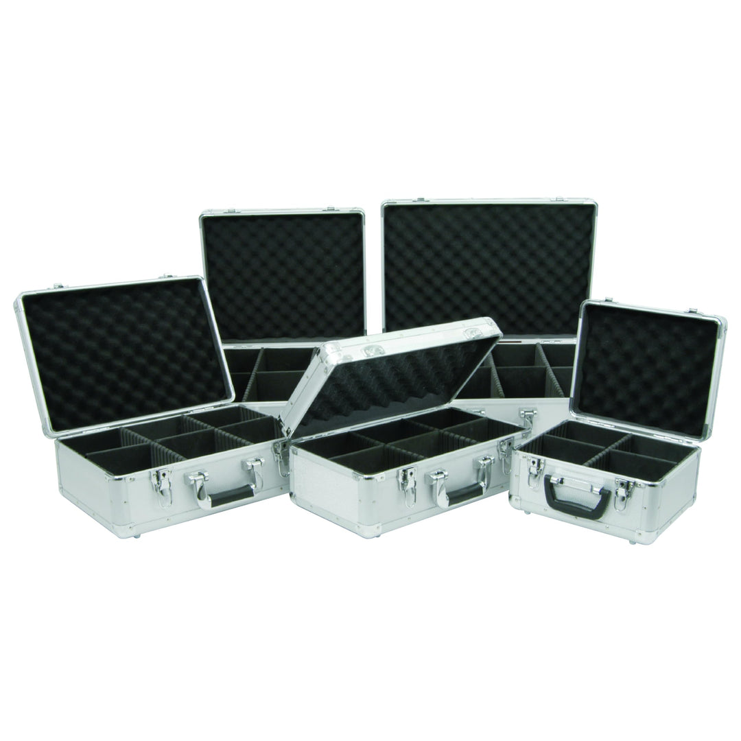 CD-Aufbewahrung, Aluminium 120 CD, 120 CD