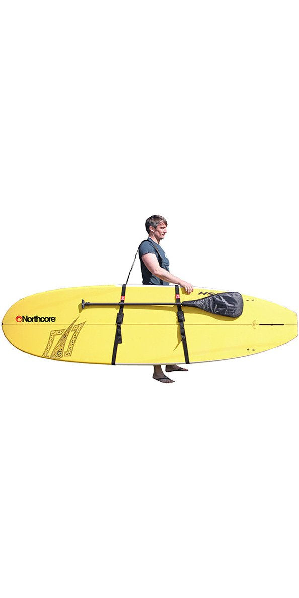 Northcore Surfboard Tasche Surfboard/Sup Deluxe Carry Sling Schwarz, Schwarz