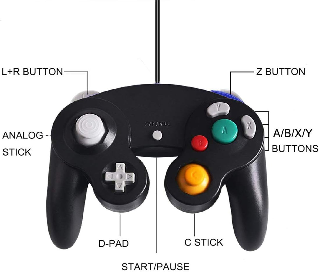 Controller für Gamecube,SONVIEE Wired NGC Controller für Game Cube Classic Game Cube NGC Controller