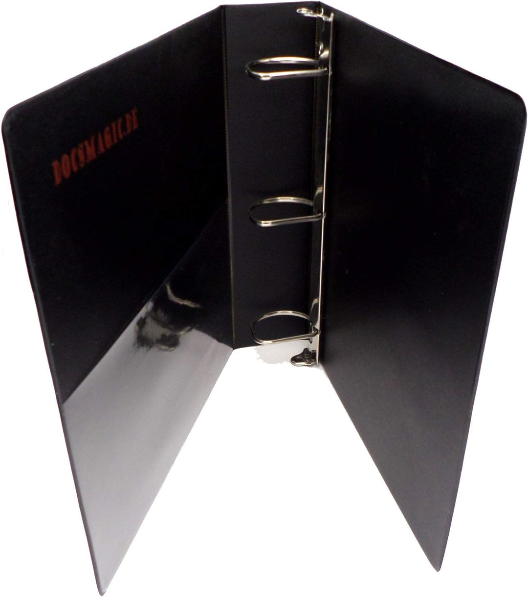 3-Ring Album Black + 50 18-Pocket Pages Black - Sideloading - Sammelalbum + Ordnerseiten - Schwarz -