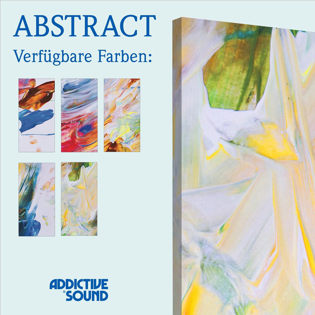 Addictive Sound Schalldämmung Wand 100x50x6 cm mit Grafiken - Akustikpaneele Wand - Schallabsorber B