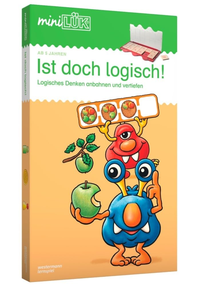 LÜK miniSet Ist doch logisch 4540: Vorschule Ist doch logisch! (miniLÜK-Sets: Kasten + Übungsheft/e)