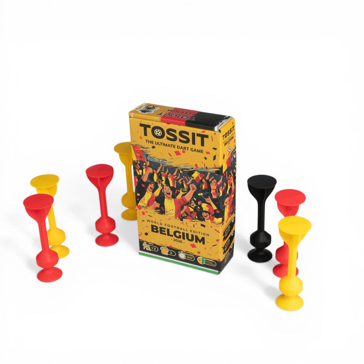 TOSSIT Spiel Saugnapf Darts, Indoor Outdoor Drinnen Draussen, Boccia, Petanque, Wurfspiel, Nachhalti