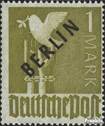 Prophila Collection Berlin (West) 17 1948 Schwarzaufdruck (Briefmarken für Sammler)