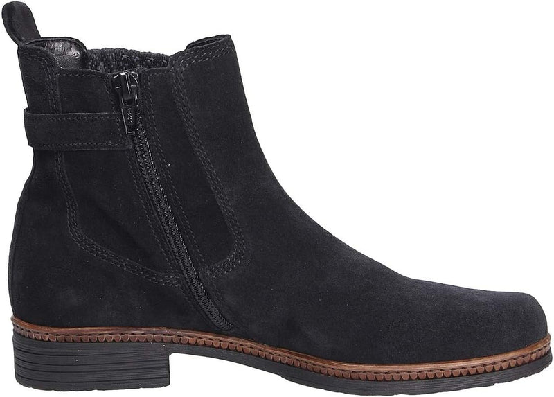 Gabor Damen Chelsea Boots | Frauen Stiefeletten | Wechselfussbett | Best Fitting 36 EU Pazifik, 36 E