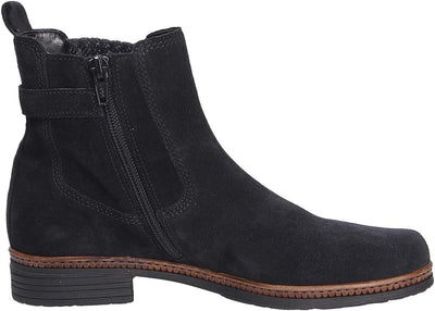 Gabor Damen Chelsea Boots | Frauen Stiefeletten | Wechselfussbett | Best Fitting 37.5 EU Pazifik, 37