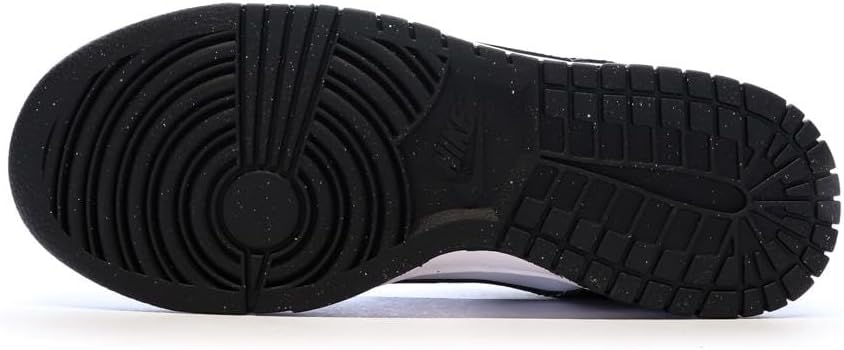 Nike Herren Dunk Low Retro Basketballschuh 38.5 EU Weiss Schwarz und Weiss, 38.5 EU Weiß Schwar