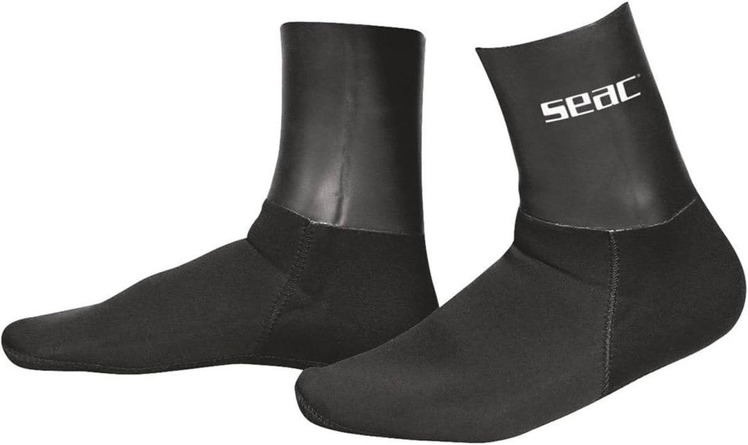 Seac Anatomic, Neoprensocken, Thermosocke für Apnoe und Tauchen mit Tauchflossen XL 5 mm, XL 5 mm