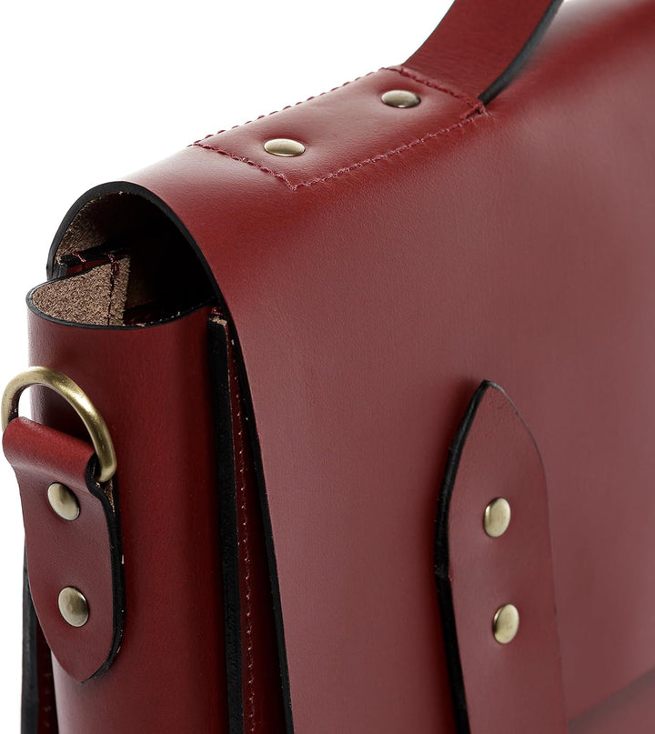 SID &amp; VAIN Aktentasche Boston aus Sattel-Leder I Business-Tasche gross für Herren 15 Zoll Laptop-Fac