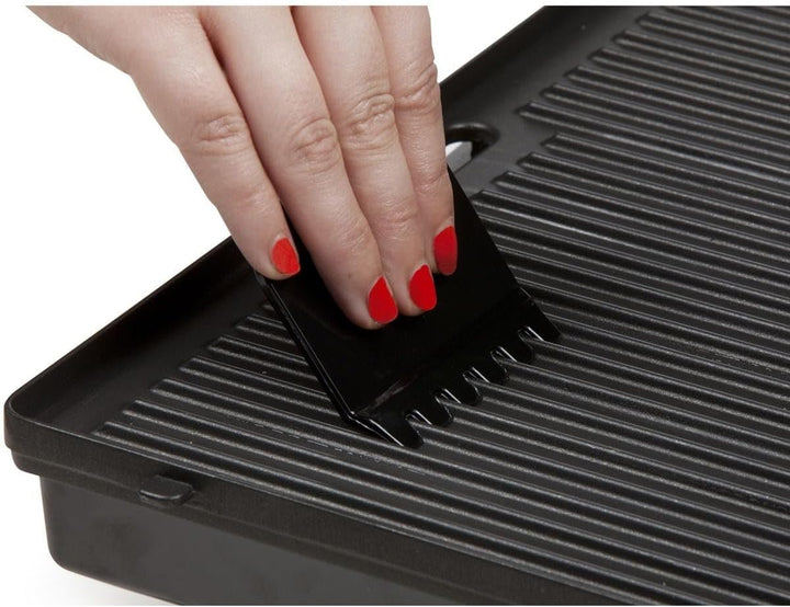 DOMO DO9135G Kontaktgrill - Edelstahl - Ideal zum Grillen von Paninis, Toasts, Fleisch, Fisch und Ge