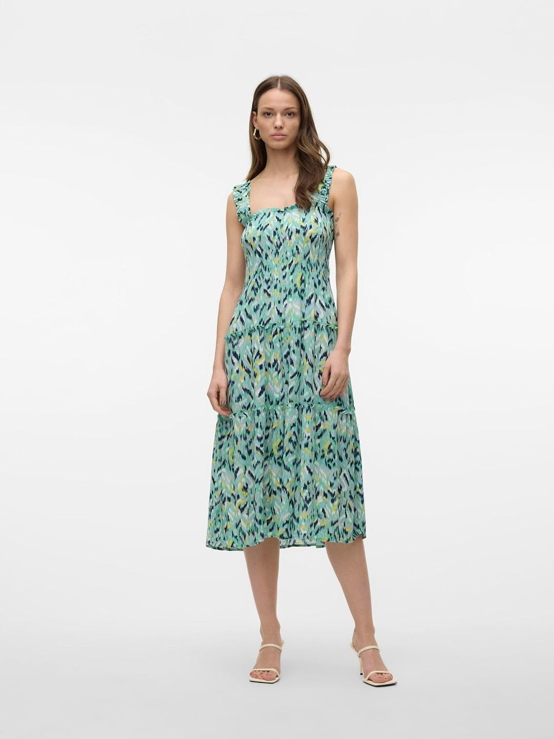 VERO MODA Female Kleid VMMENNY Langes Kleid | Dress XS Katydid, XS Katydid