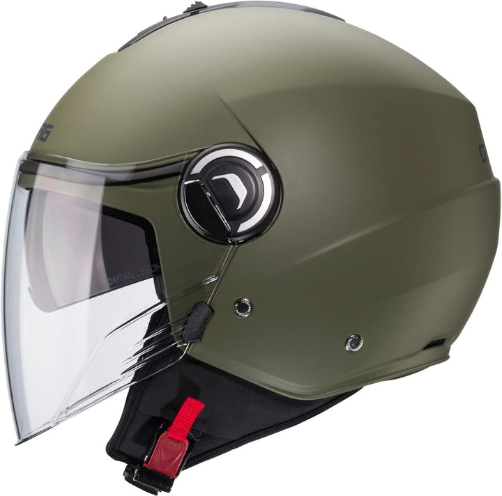 Caberg Riviera V4 X Jethelm (Green Matt,XL (61/62))