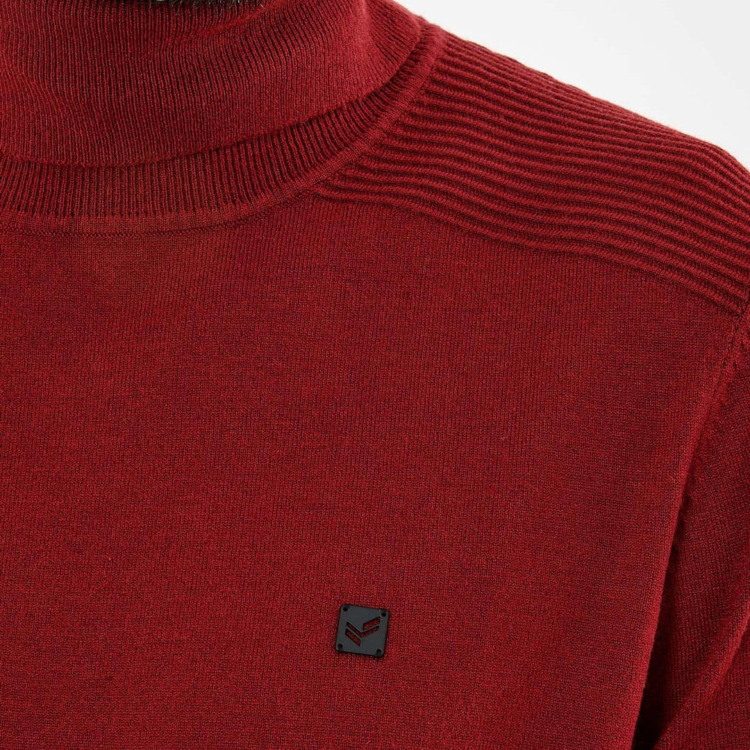 Kaporal Herren Arian Pullover, Weinrot, Small