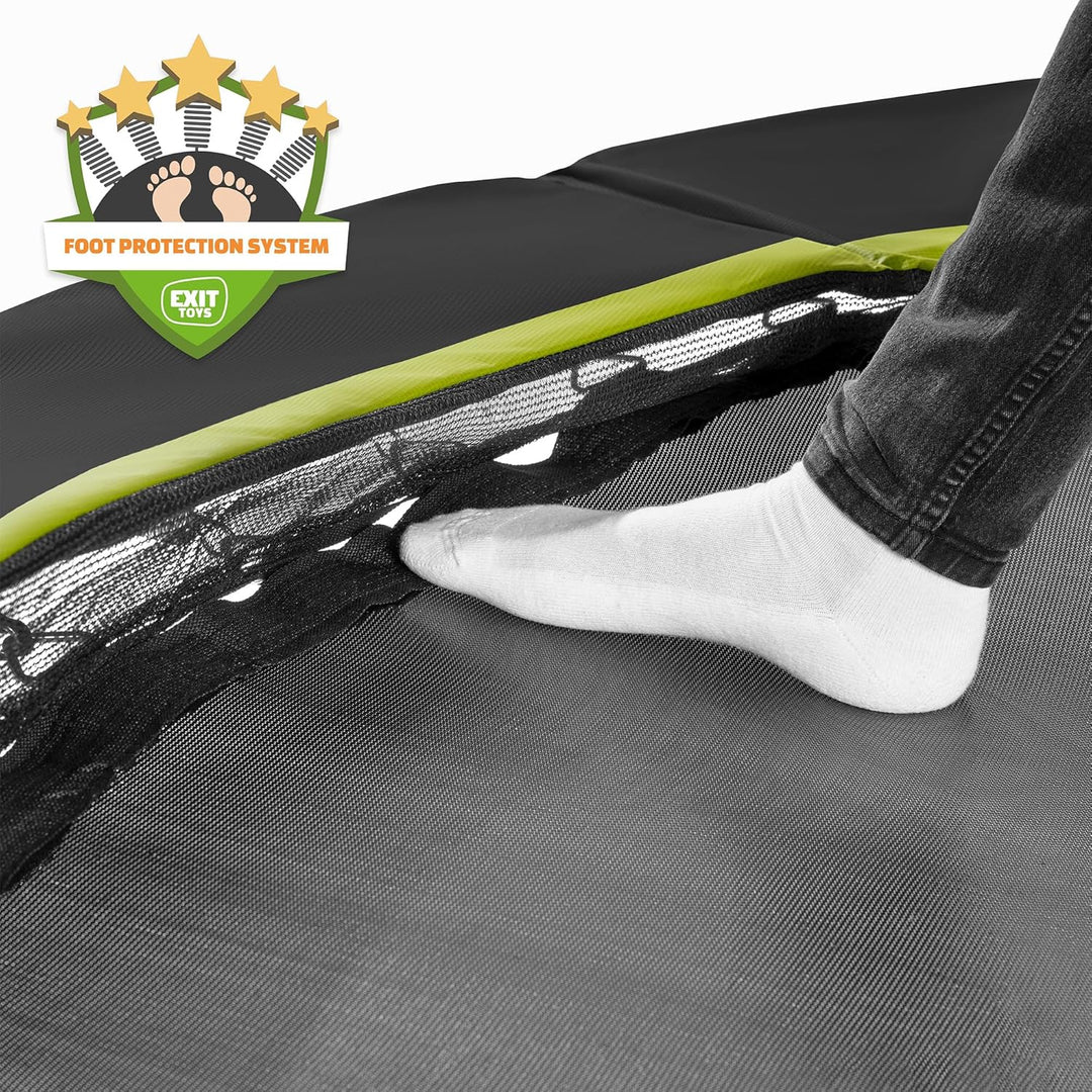 EXIT Silhouette Trampolin ø305cm - schwarz