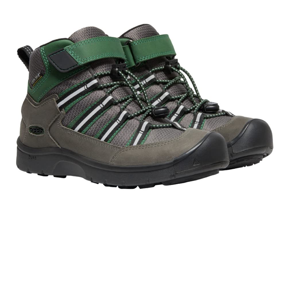 KEEN Unisex Kinder Hikeport 2 Sport Mid Wp Wanderstiefel 35 EU Magnet Greener Pastures, 35 EU Magnet