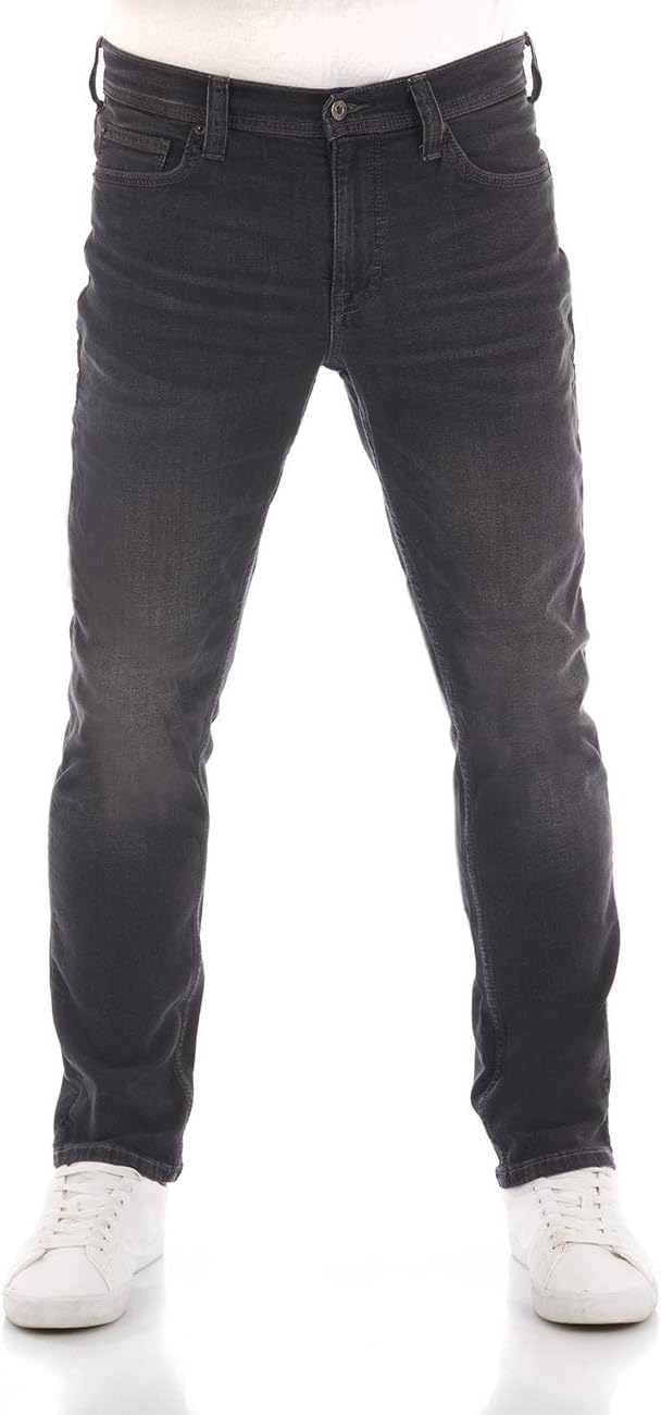 MUSTANG Jeans Herren Stretch Slim Fit Vegas Jeanshose Hose Denim Schwarz Grau Blau 30 31 32 33 34 36