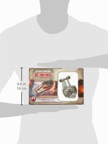 Asmodee HEI0422 - Star Wars X-Wing - YT-2400 Frachter, Erweiterung-Pack
