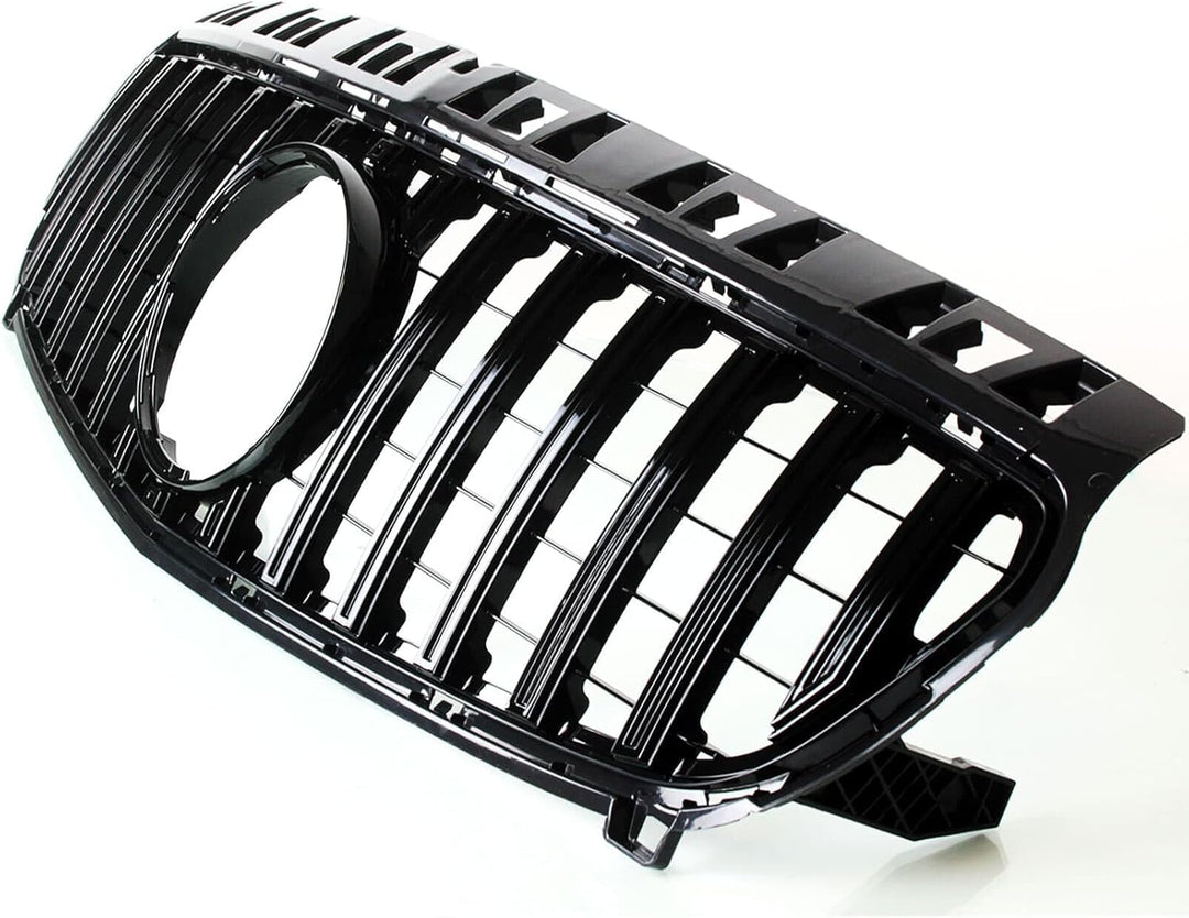 enthält Sport Grill Kühlergrill Schwarz Glanz für A-Klasse W176 Facelift 15-18