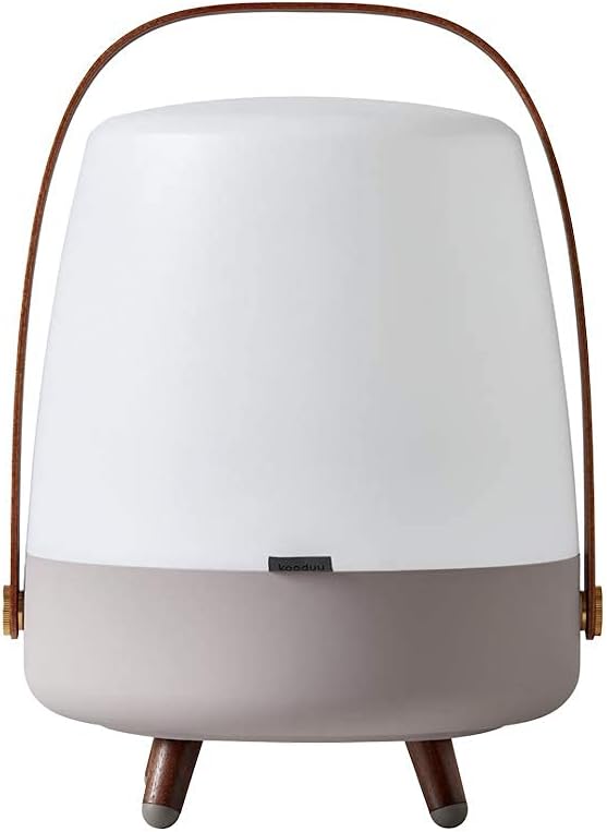 Kooduu Lite-Up Play - Design LED-Licht und Bluetooth-Lautsprecher Innovatives Stimmungslicht mit Zus