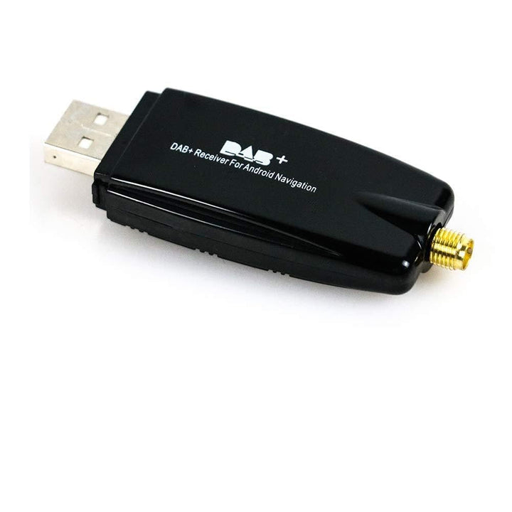 Dab/Dab Adapter + USB Auto, Dongle Dab im Auto, Digitalradio Dab USB-Stick 2.0 Dab mit DAB-Antenne f