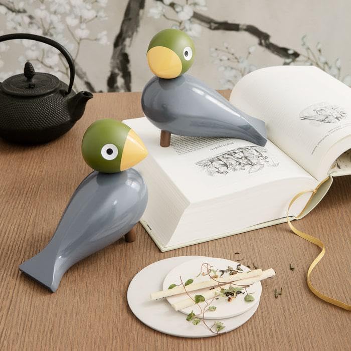 Kay Bojesen Nachtigall Singvogel Figuren 15.5 cm Weihnachtsdekoration, blau Höhe: 15,5 cm; Breite: 1
