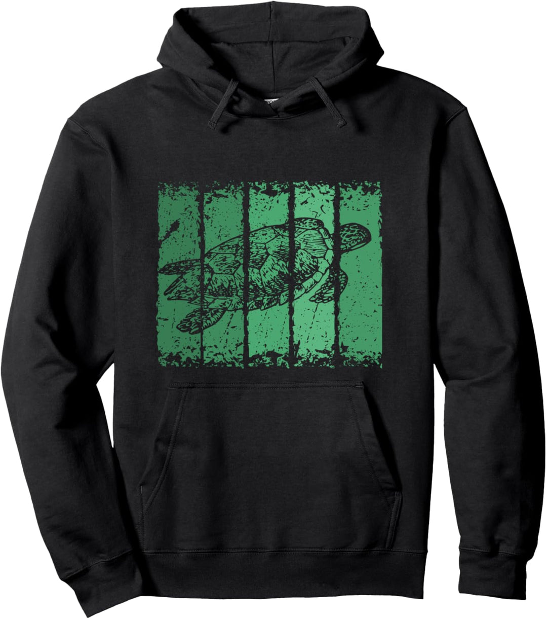 Meeresschildkröte. Pullover Hoodie